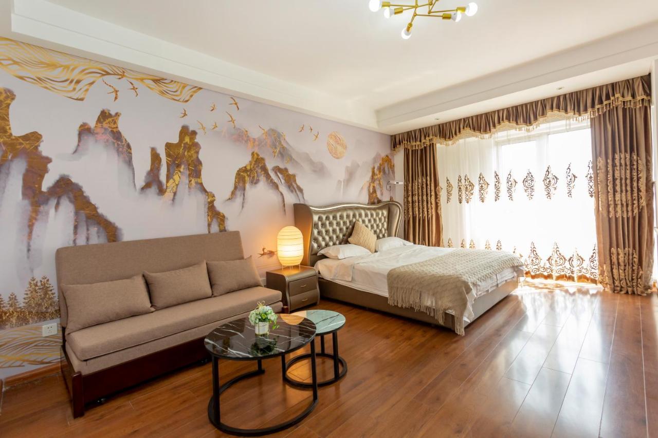 Dalian Hong XI Yuan Apartment Wanda Plaza 외부 사진