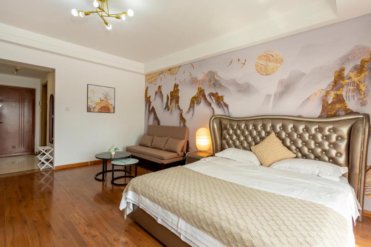 Dalian Hong XI Yuan Apartment Wanda Plaza 외부 사진