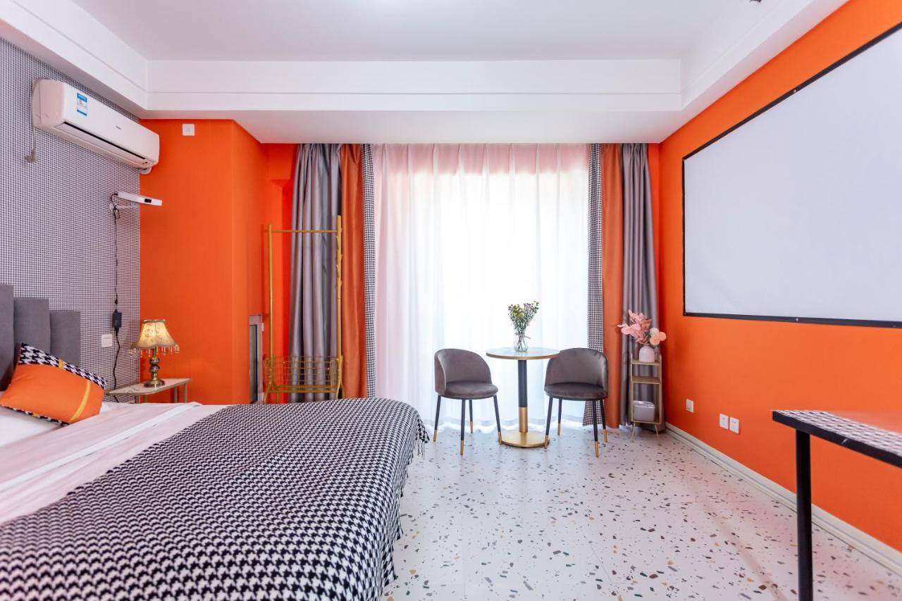 Dalian Hong XI Yuan Apartment Wanda Plaza 외부 사진