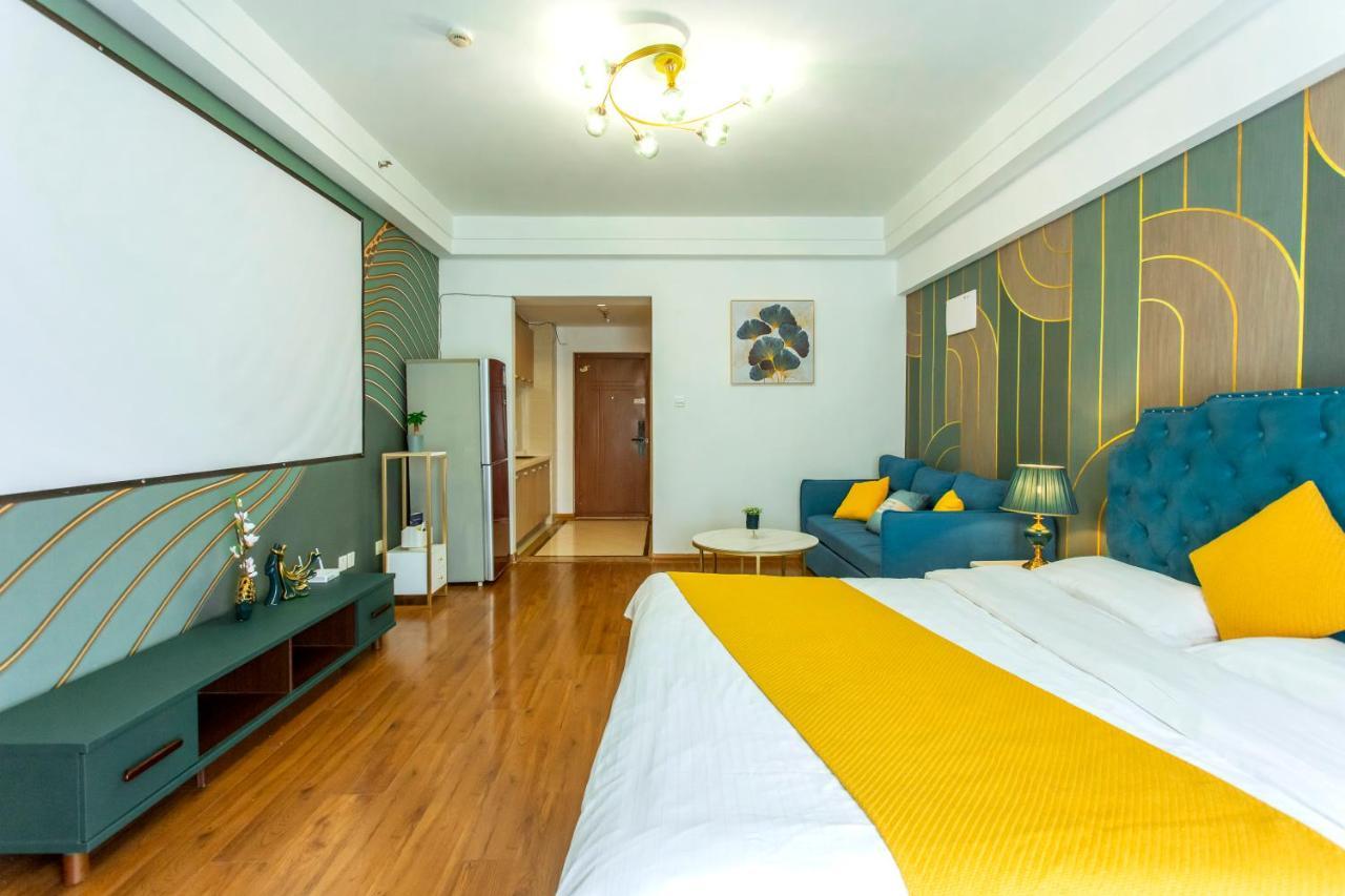 Dalian Hong XI Yuan Apartment Wanda Plaza 외부 사진