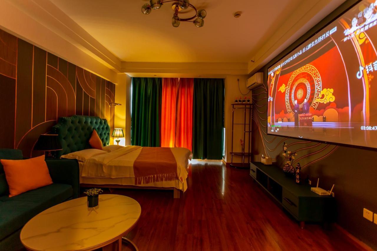 Dalian Hong XI Yuan Apartment Wanda Plaza 외부 사진