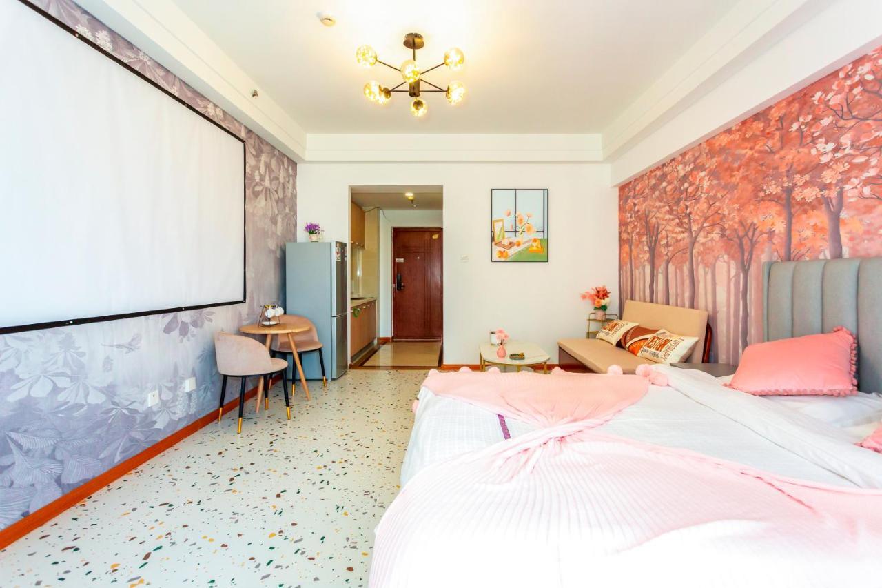 Dalian Hong XI Yuan Apartment Wanda Plaza 외부 사진
