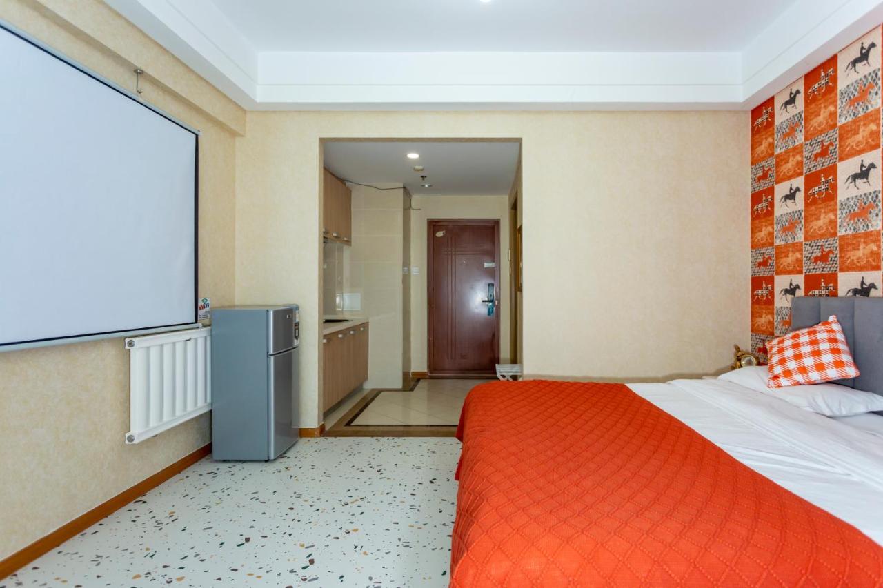 Dalian Hong XI Yuan Apartment Wanda Plaza 외부 사진