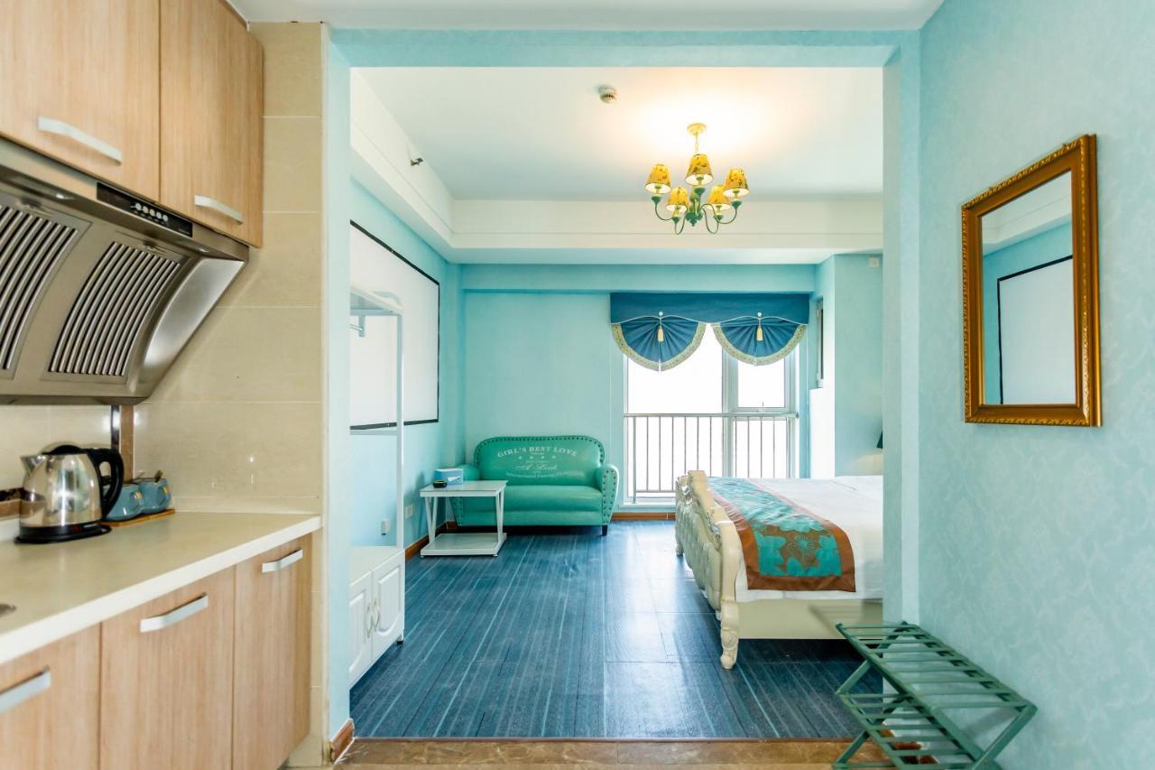 Dalian Hong XI Yuan Apartment Wanda Plaza 외부 사진