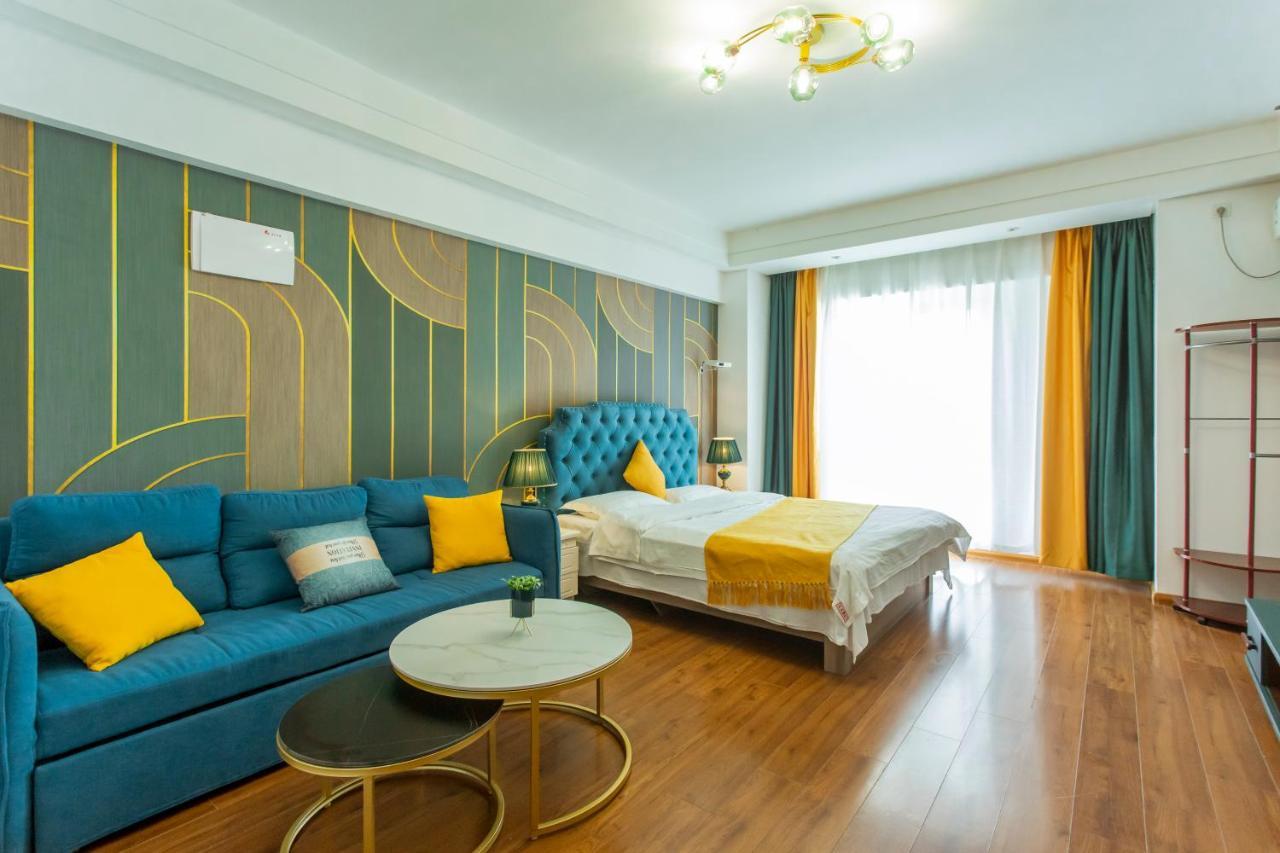 Dalian Hong XI Yuan Apartment Wanda Plaza 외부 사진