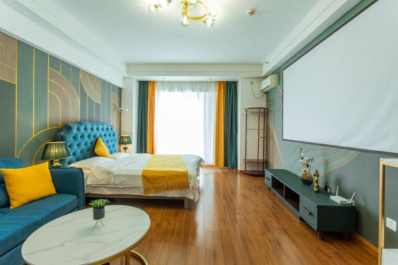Dalian Hong XI Yuan Apartment Wanda Plaza 외부 사진