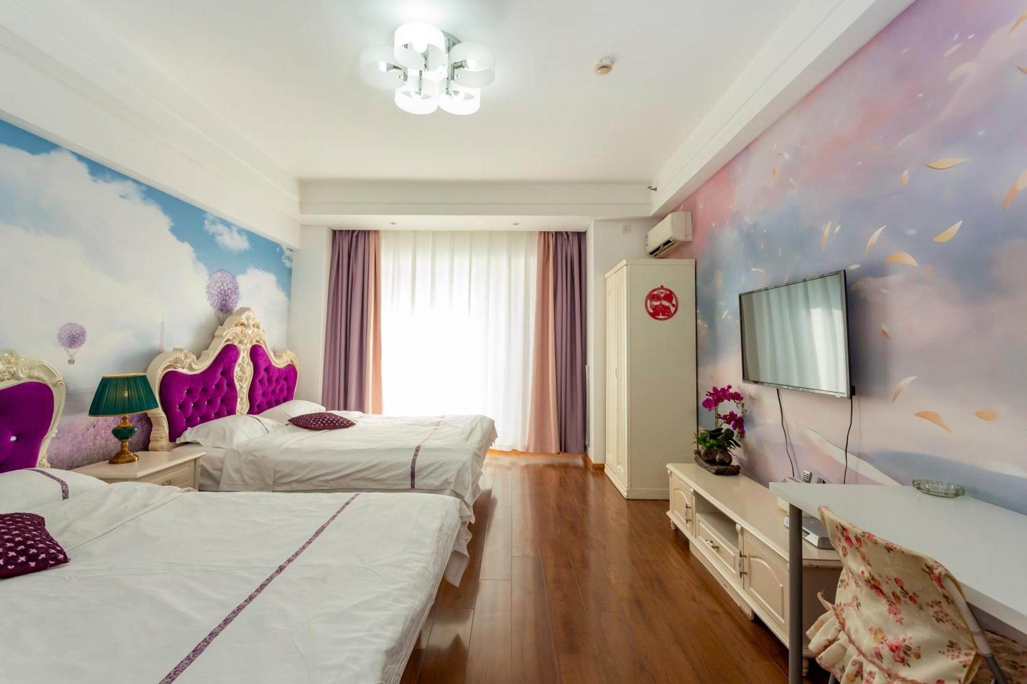 Dalian Hong XI Yuan Apartment Wanda Plaza 외부 사진