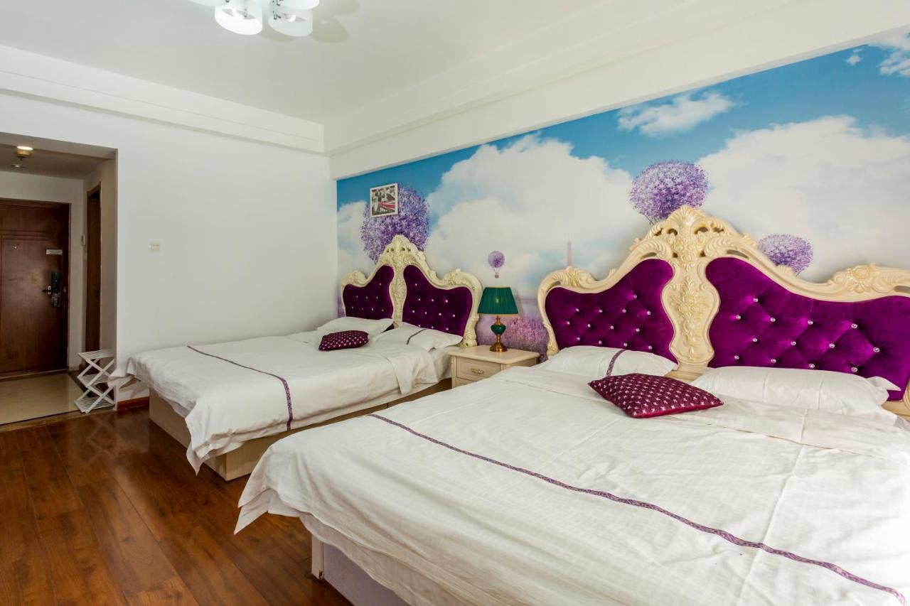 Dalian Hong XI Yuan Apartment Wanda Plaza 외부 사진
