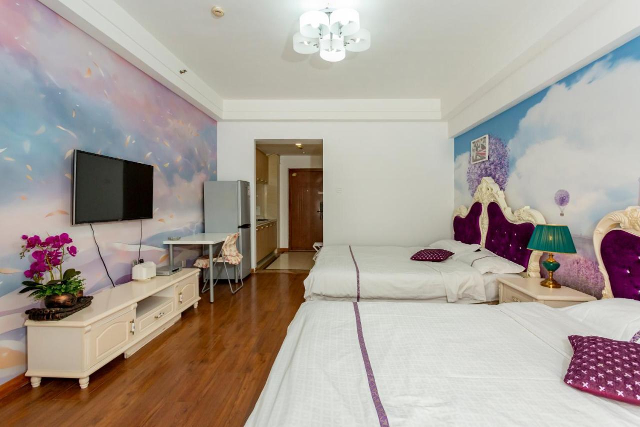 Dalian Hong XI Yuan Apartment Wanda Plaza 외부 사진