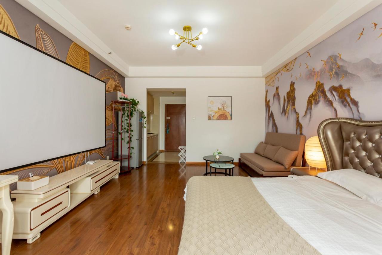 Dalian Hong XI Yuan Apartment Wanda Plaza 외부 사진