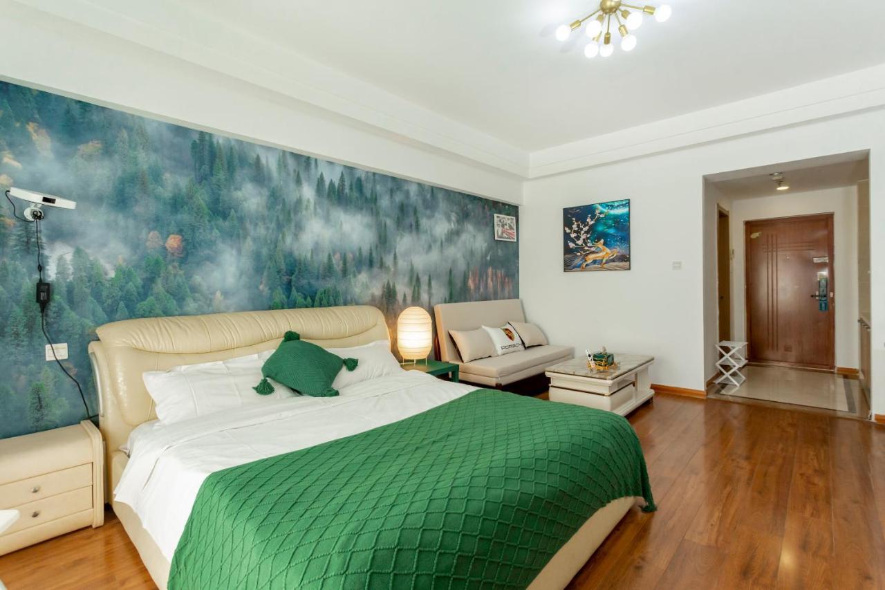 Dalian Hong XI Yuan Apartment Wanda Plaza 외부 사진