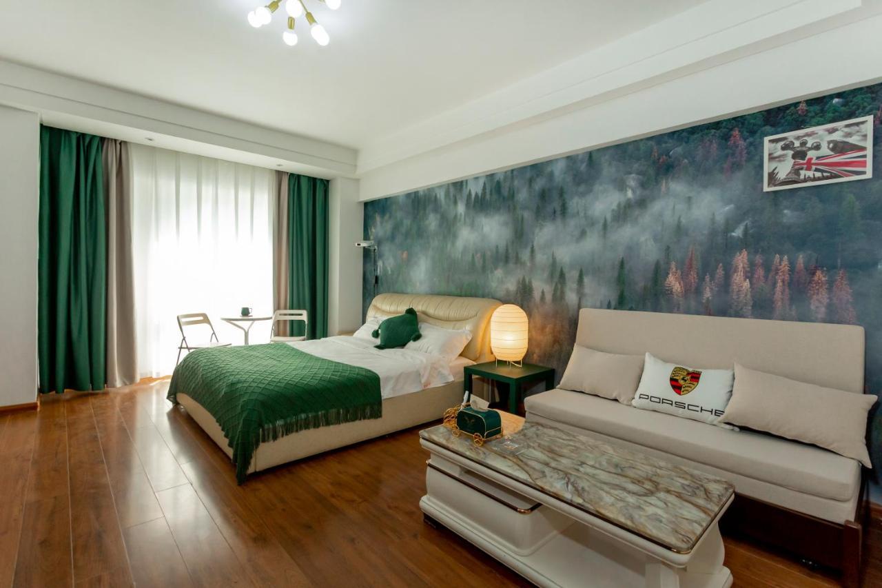 Dalian Hong XI Yuan Apartment Wanda Plaza 외부 사진