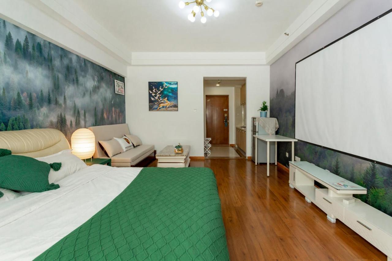 Dalian Hong XI Yuan Apartment Wanda Plaza 외부 사진