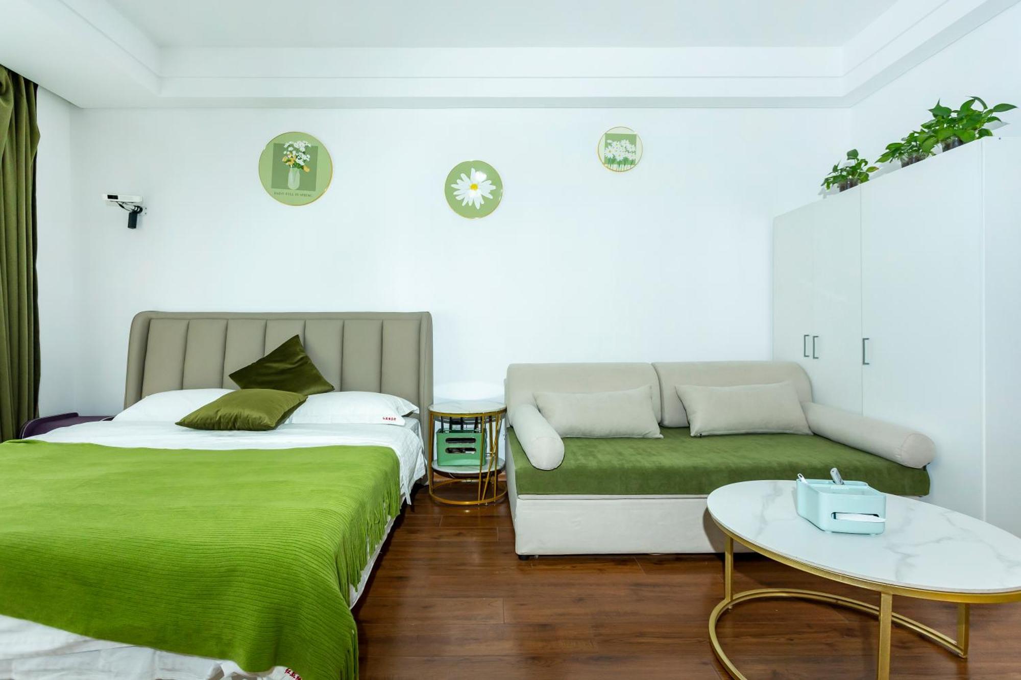 Dalian Hong XI Yuan Apartment Wanda Plaza 외부 사진