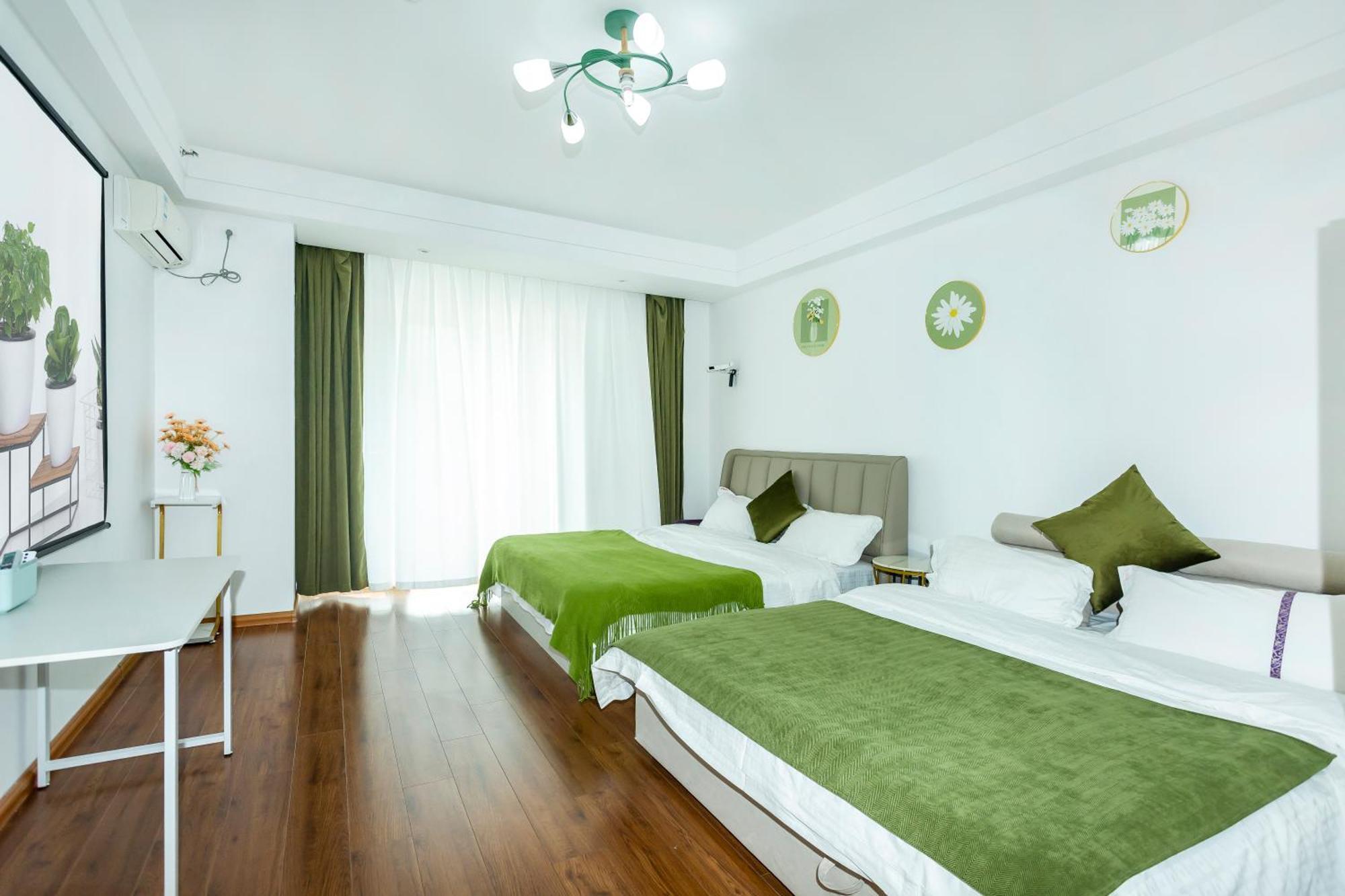 Dalian Hong XI Yuan Apartment Wanda Plaza 외부 사진