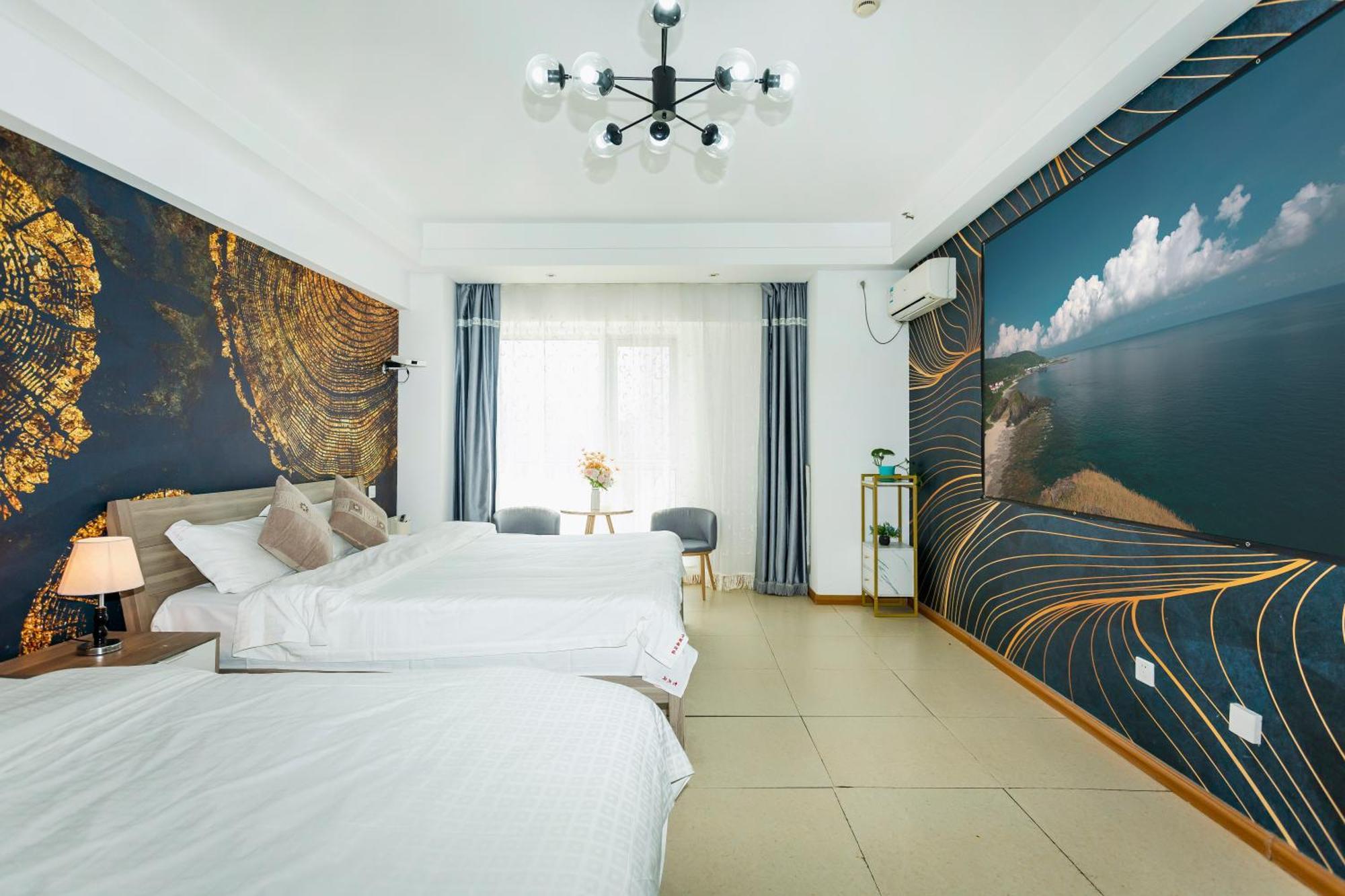 Dalian Hong XI Yuan Apartment Wanda Plaza 외부 사진